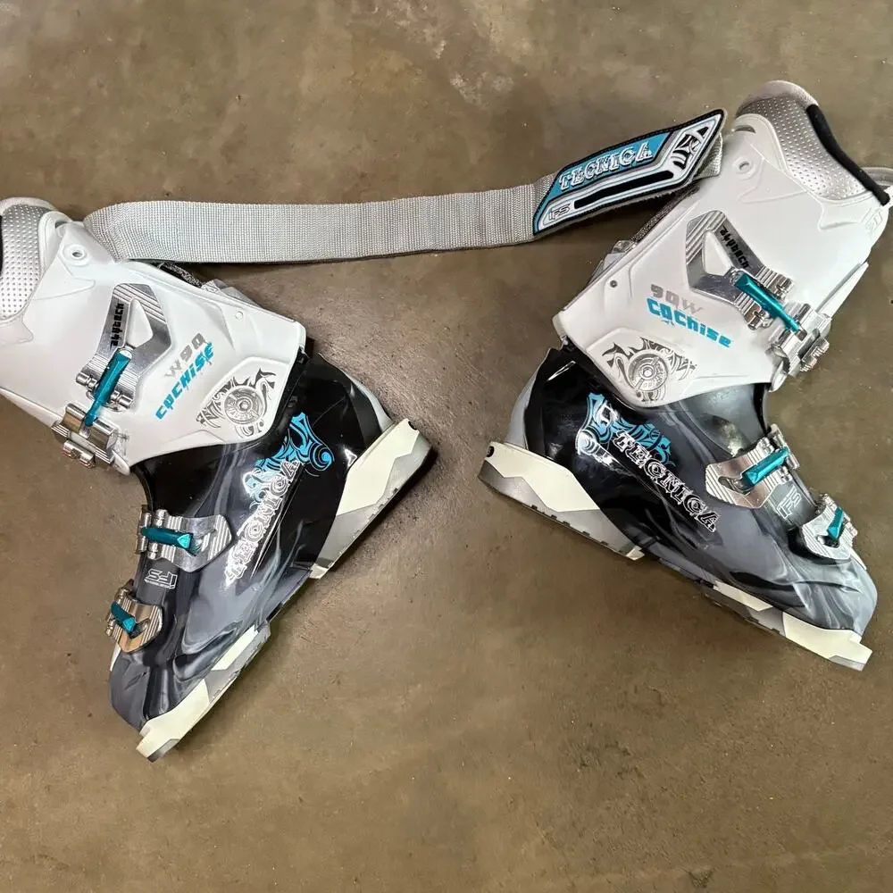 Tecnica Cochise 90 W Alpine Ski Boots Women Sz 8